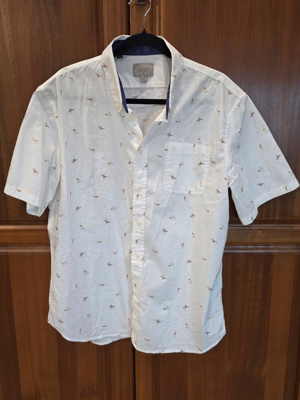 Jachs New Yourk short sleeve button down shirt for men